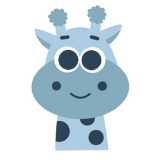 Clean Giraffe Character
